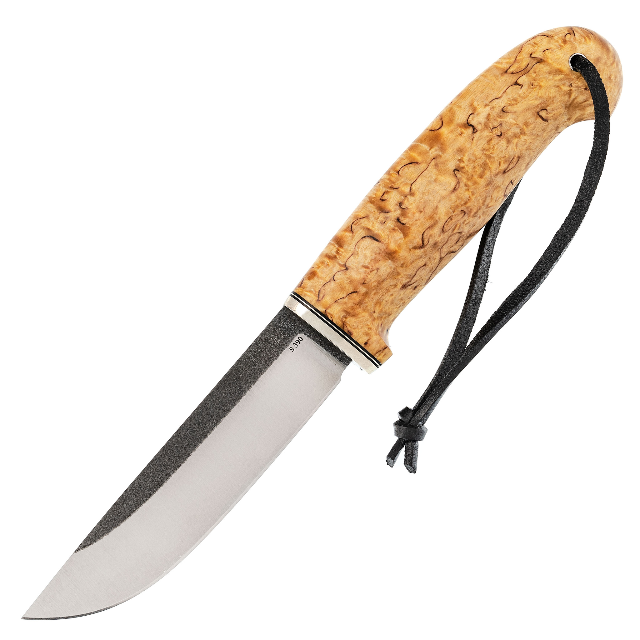 Туристический нож Лиман, сталь K-110, карельская береза - фото 1