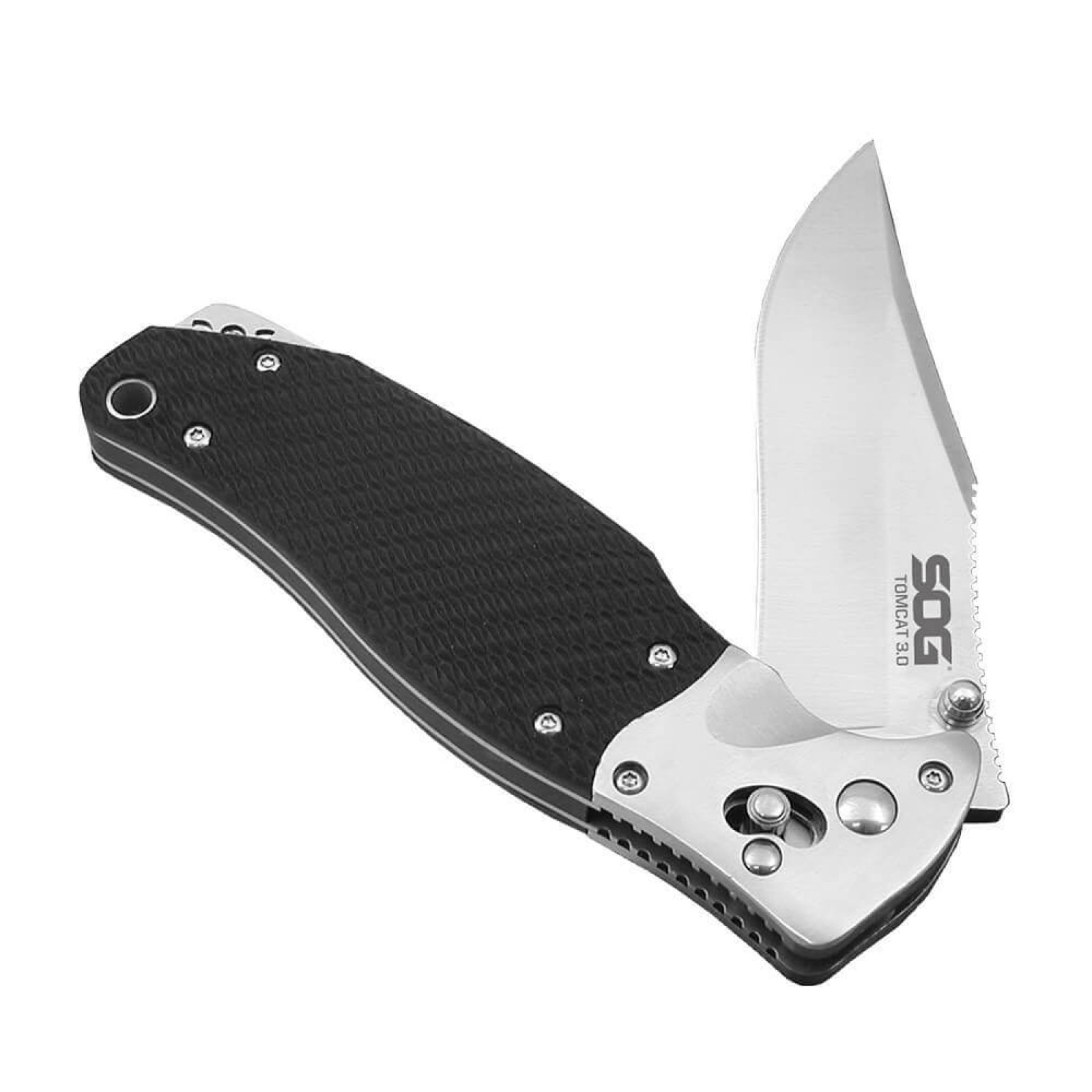 Складной нож Tomcat 3.0 - SOG S95, сталь VG-10, рукоять кратон - фото 6