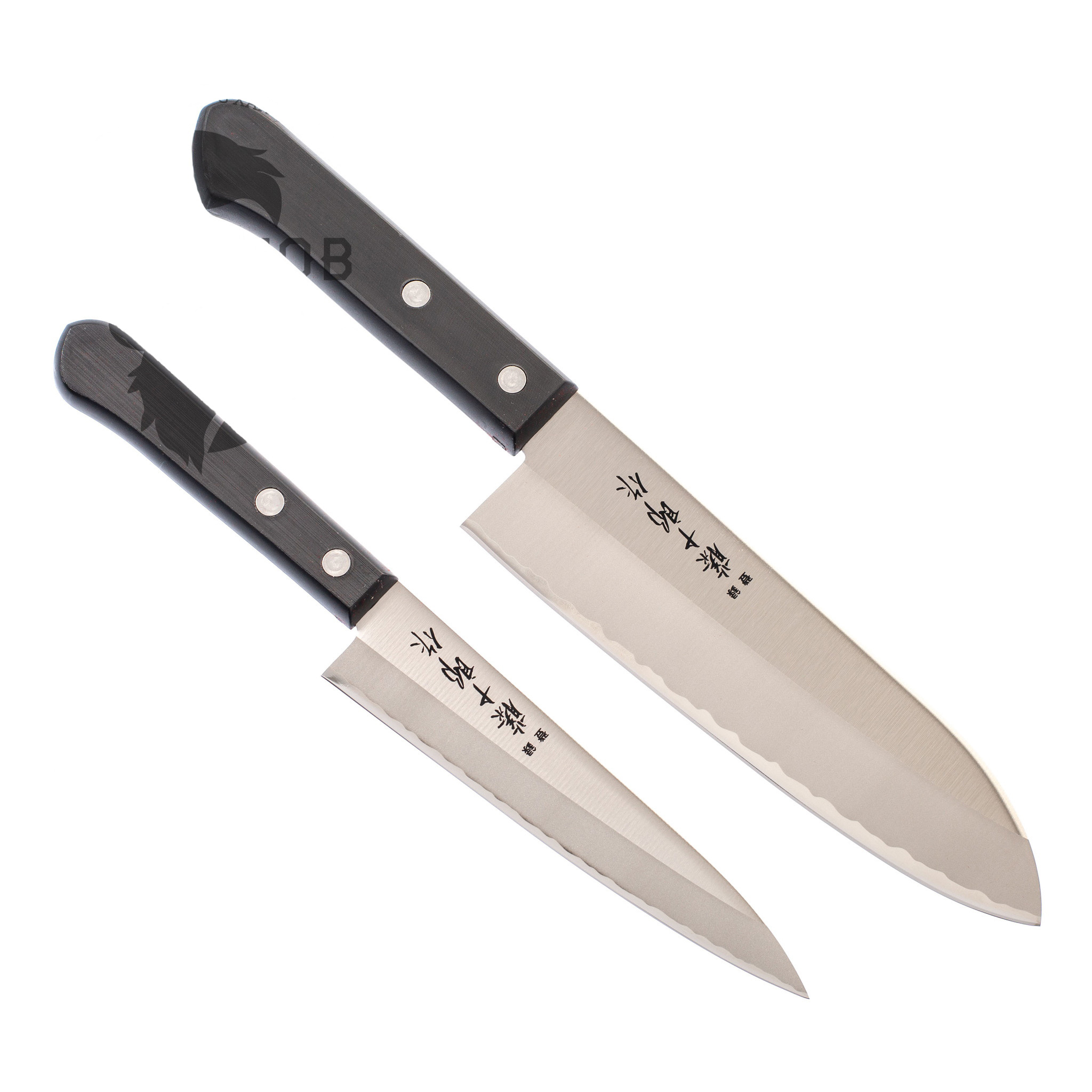 Набор из 2-х кухонных ножей Fuji Cutlery Tojiro, заточка #3000 - фото 4