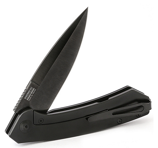 Нож складной Skimen Ganzo, черный клинок - фото 1