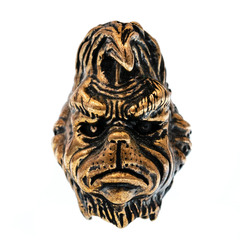 Фото Бусина для темляка Гринч, бронза