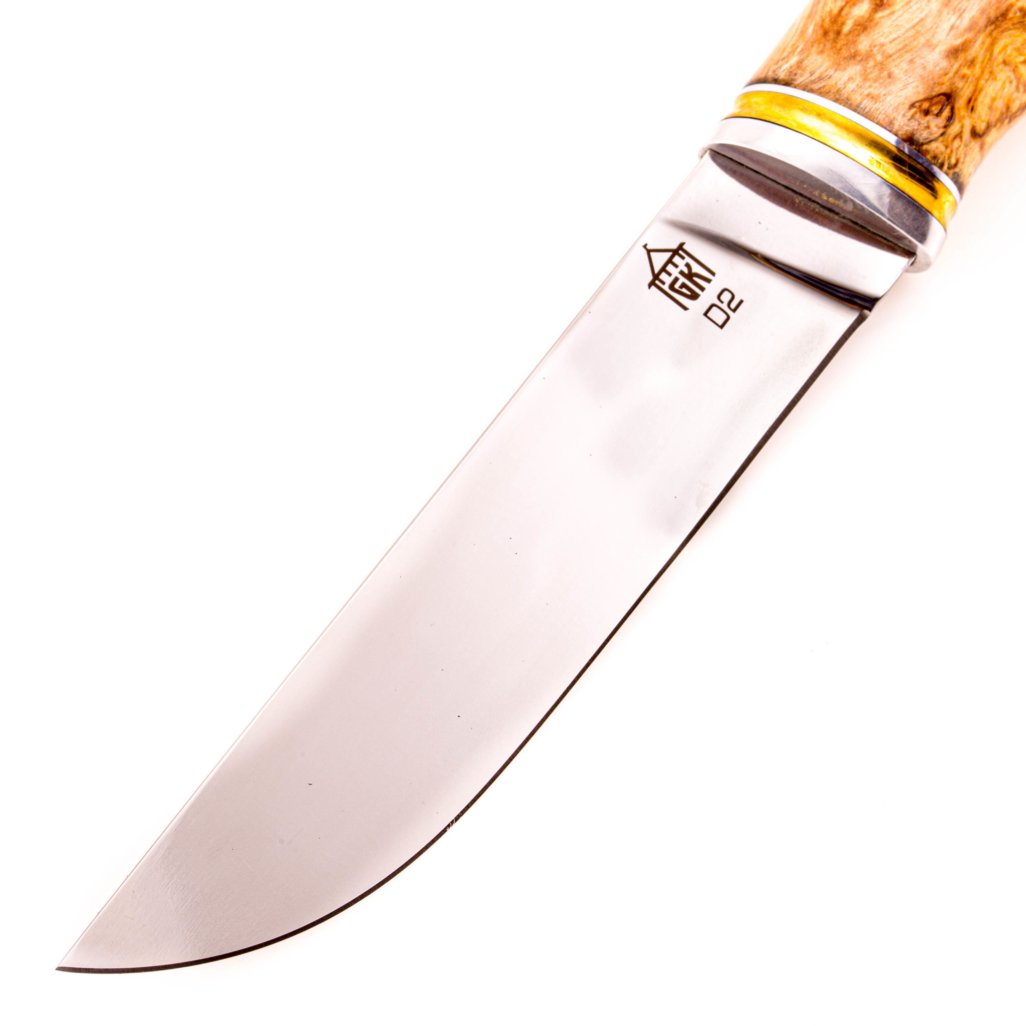 Нож Варан, сталь D2, рукоять карельская береза - фото 3