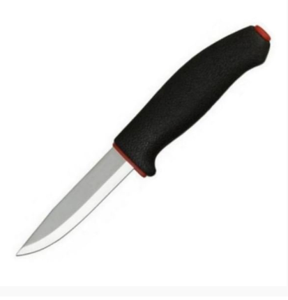 Нож с фиксированным лезвием Morakniv ALLROUND 711, углеродистая сталь, рукоять пластик