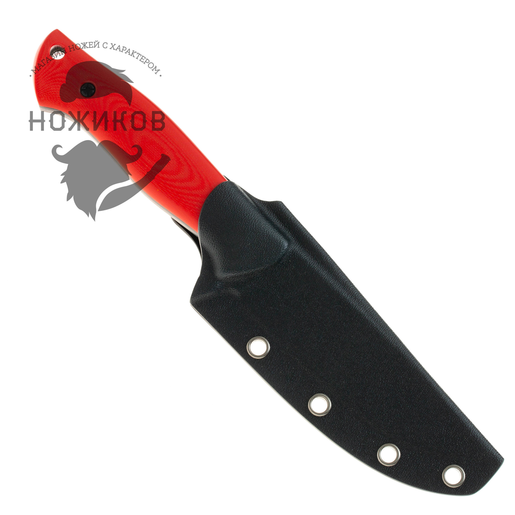 Нож Pride Red Black S/W, сталь D2, Limited Edition NOZHIKOV - фото 9