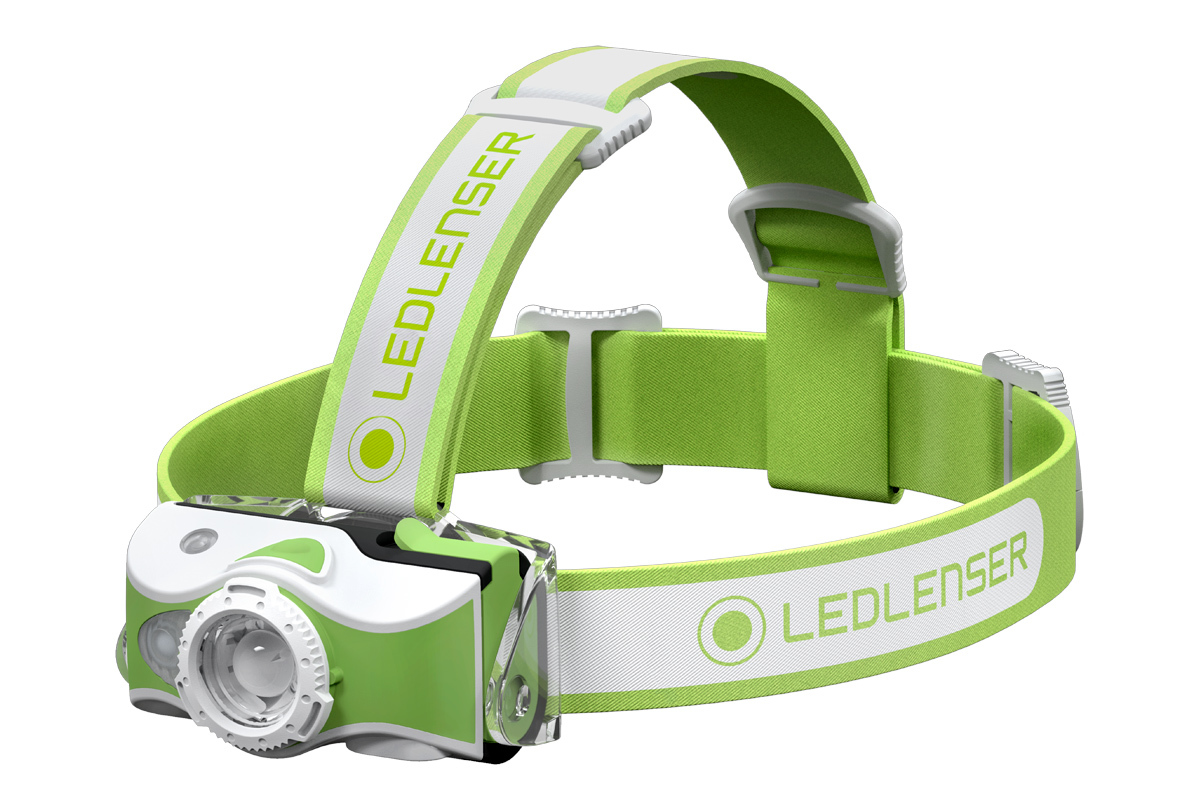 Фонарь светодиодный налобный LED Lenser MH7, зеленый, 600 лм, аккумулятор от Ножиков