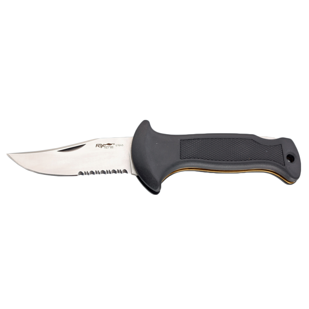Складной нож Fox Forest, сталь 440А, рукоять Kraton, чёрный - фото 2