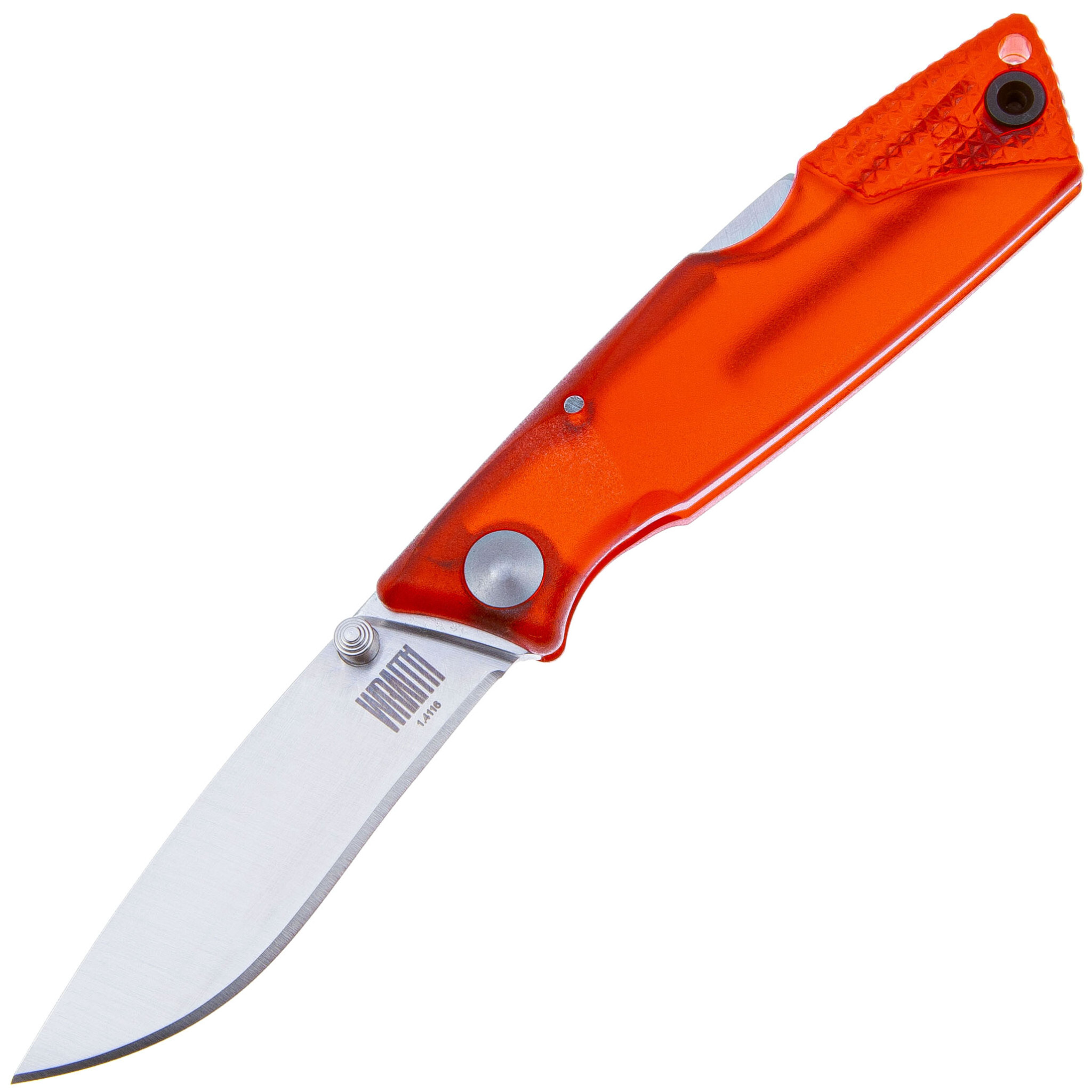 Складной нож Ontario Wraith Ice Series Fire, сталь 1.4116, рукоять пластик - фото 1
