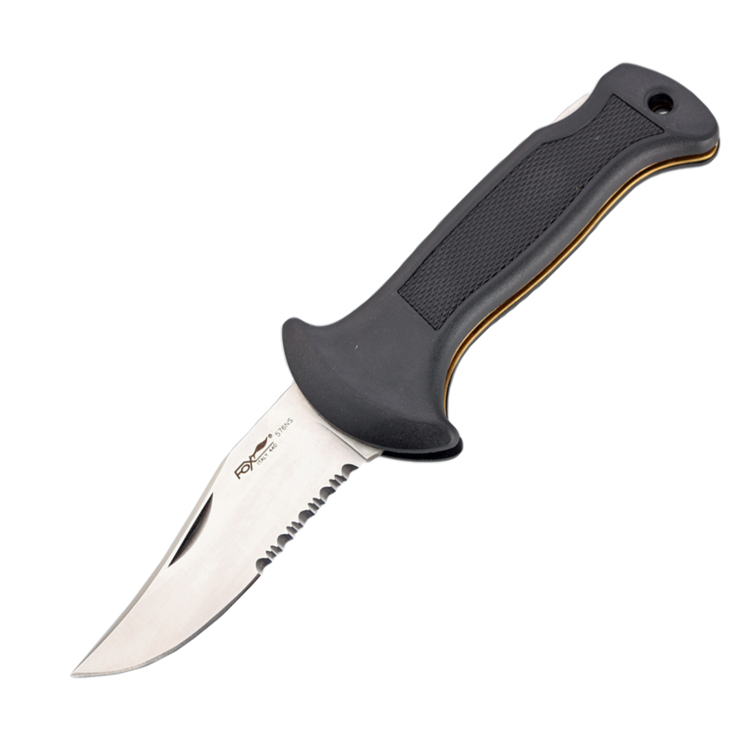 Складной нож Fox Forest, сталь 440А, рукоять Kraton, чёрный - фото 1