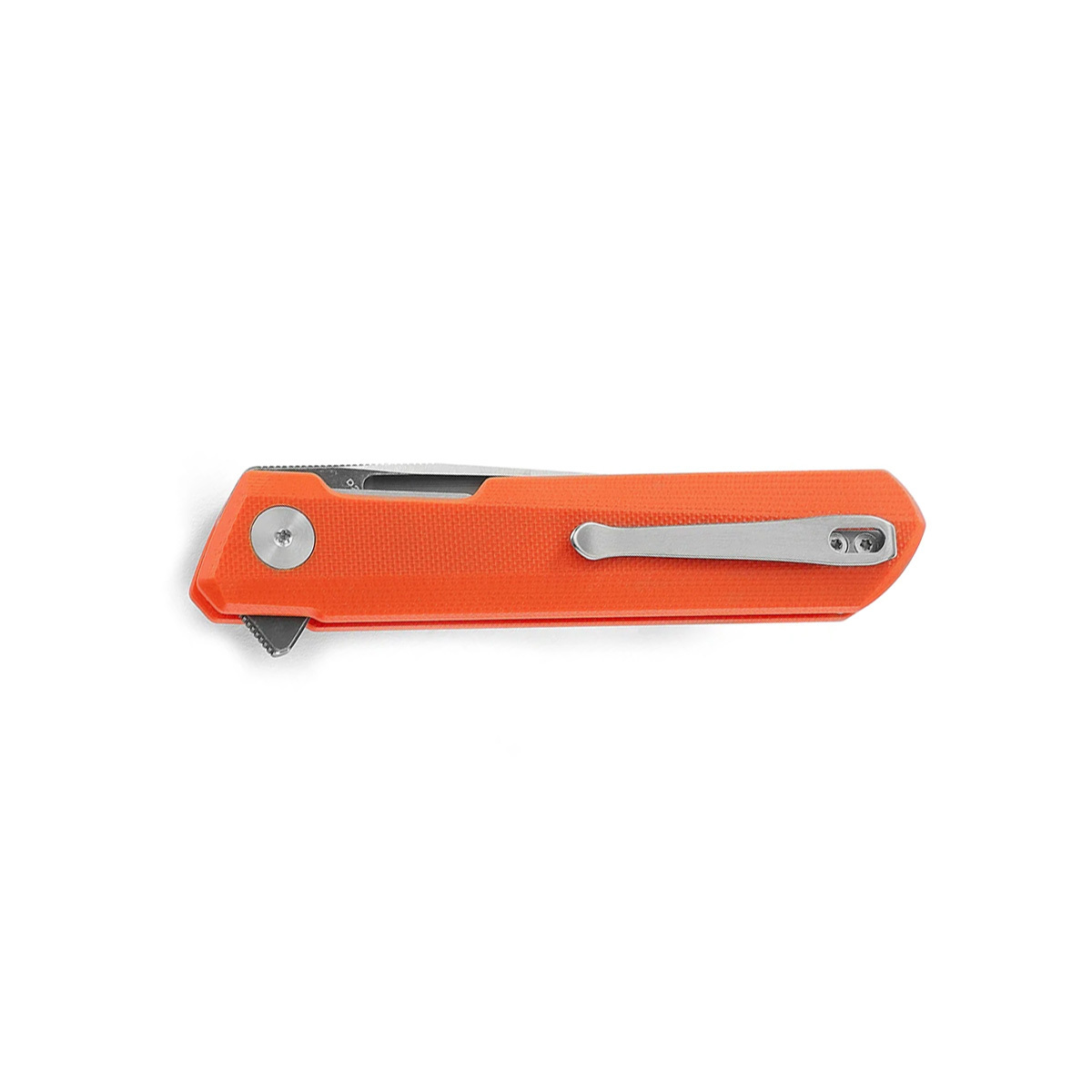 Складной нож Bestech Dundee, сталь D2, рукоять G10, оранжевый - фото 2