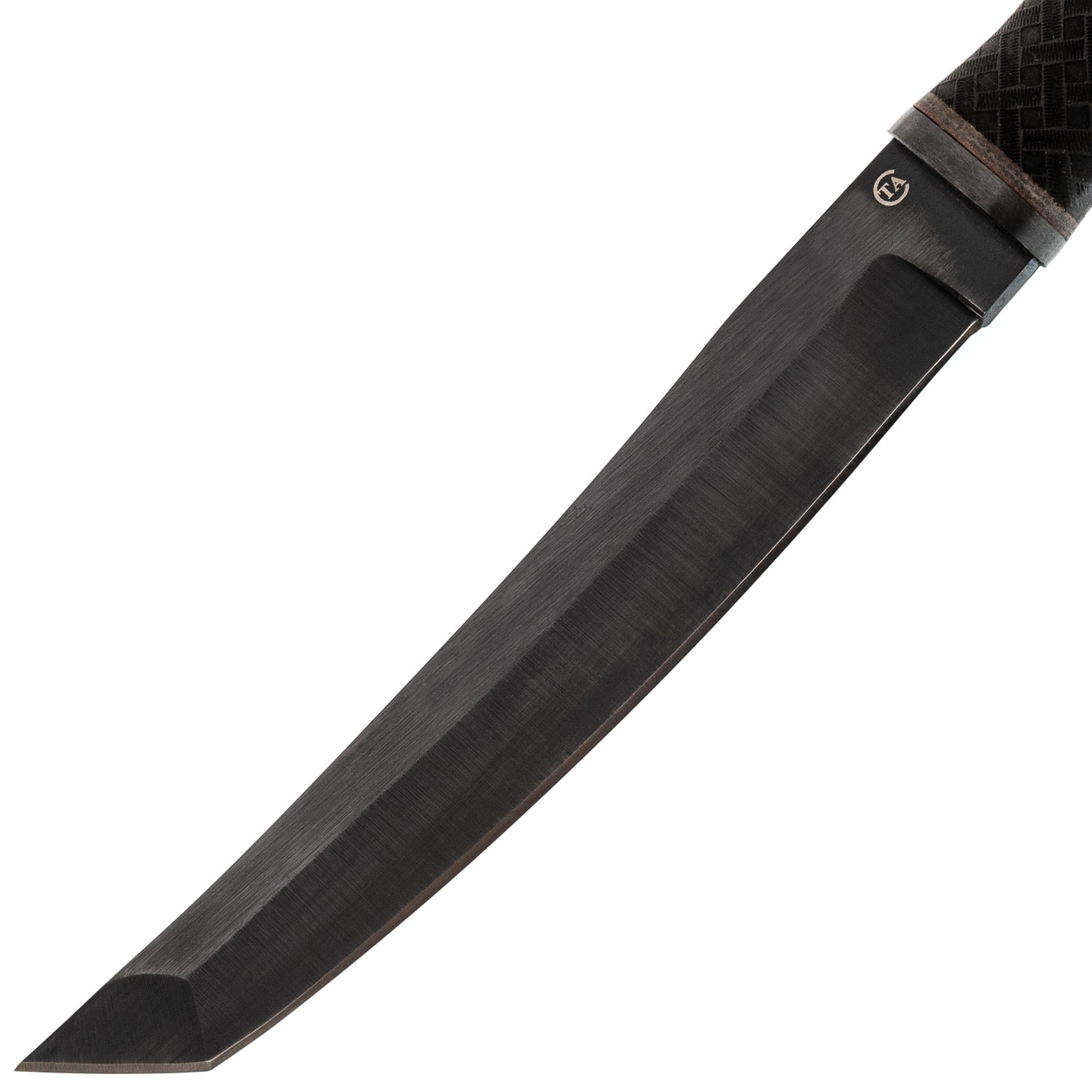 Нож Кабан-1, сталь 65Г, резина - фото 2