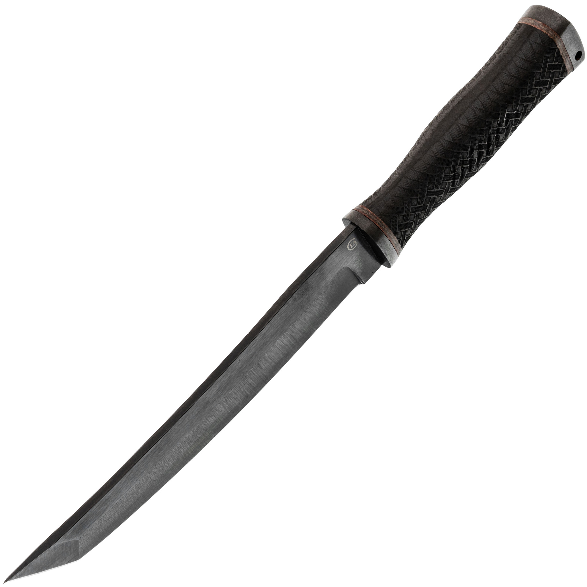 Нож Кабан-1, сталь 65Г, резина - фото 3