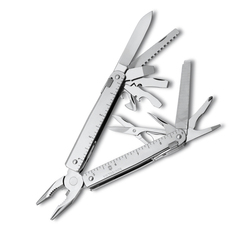 Фото Мультитул Victorinox SwissTool, сталь X50CrMoV15, рукоять нержавеющая сталь, серый
