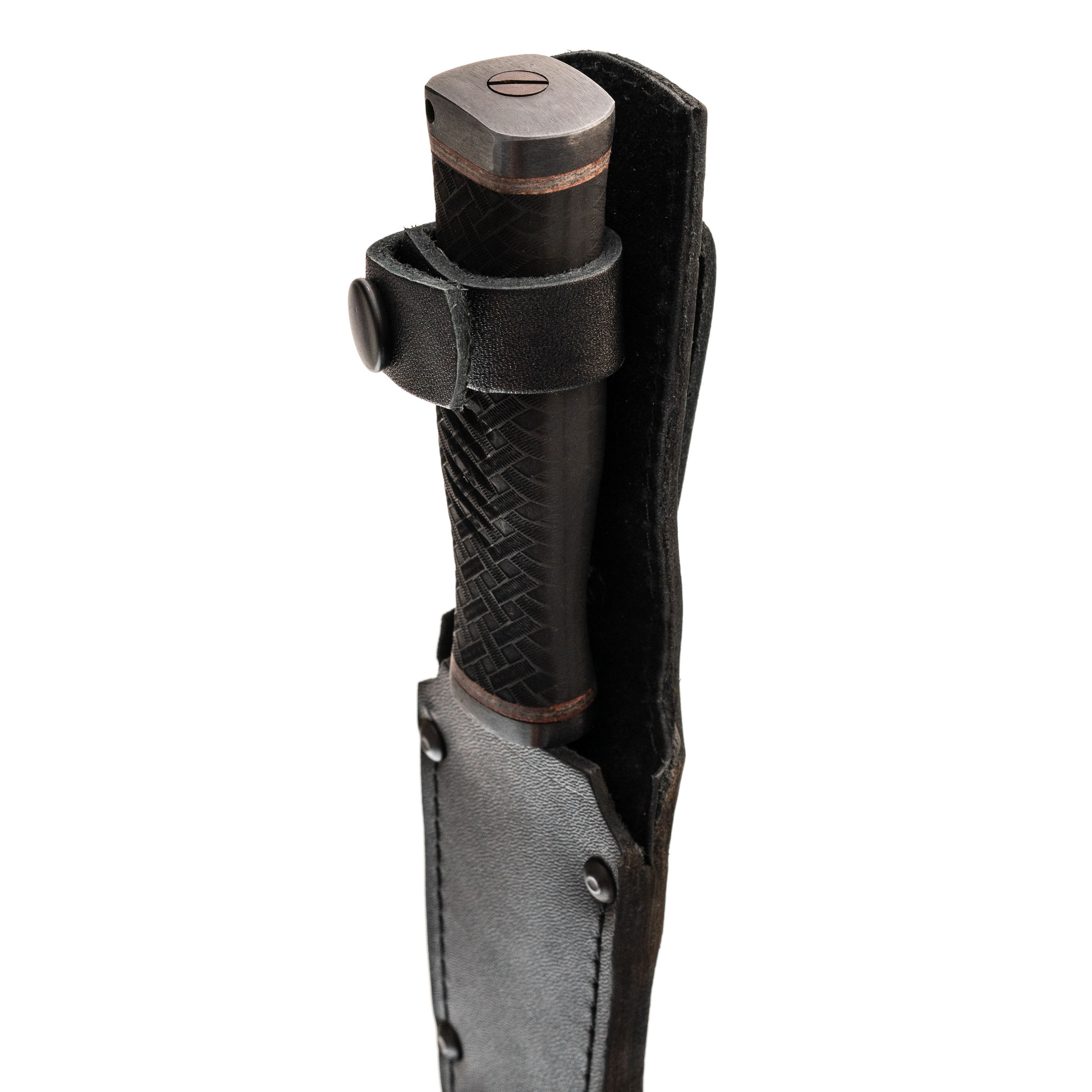 Нож Кабан-1, сталь 65Г, резина - фото 10