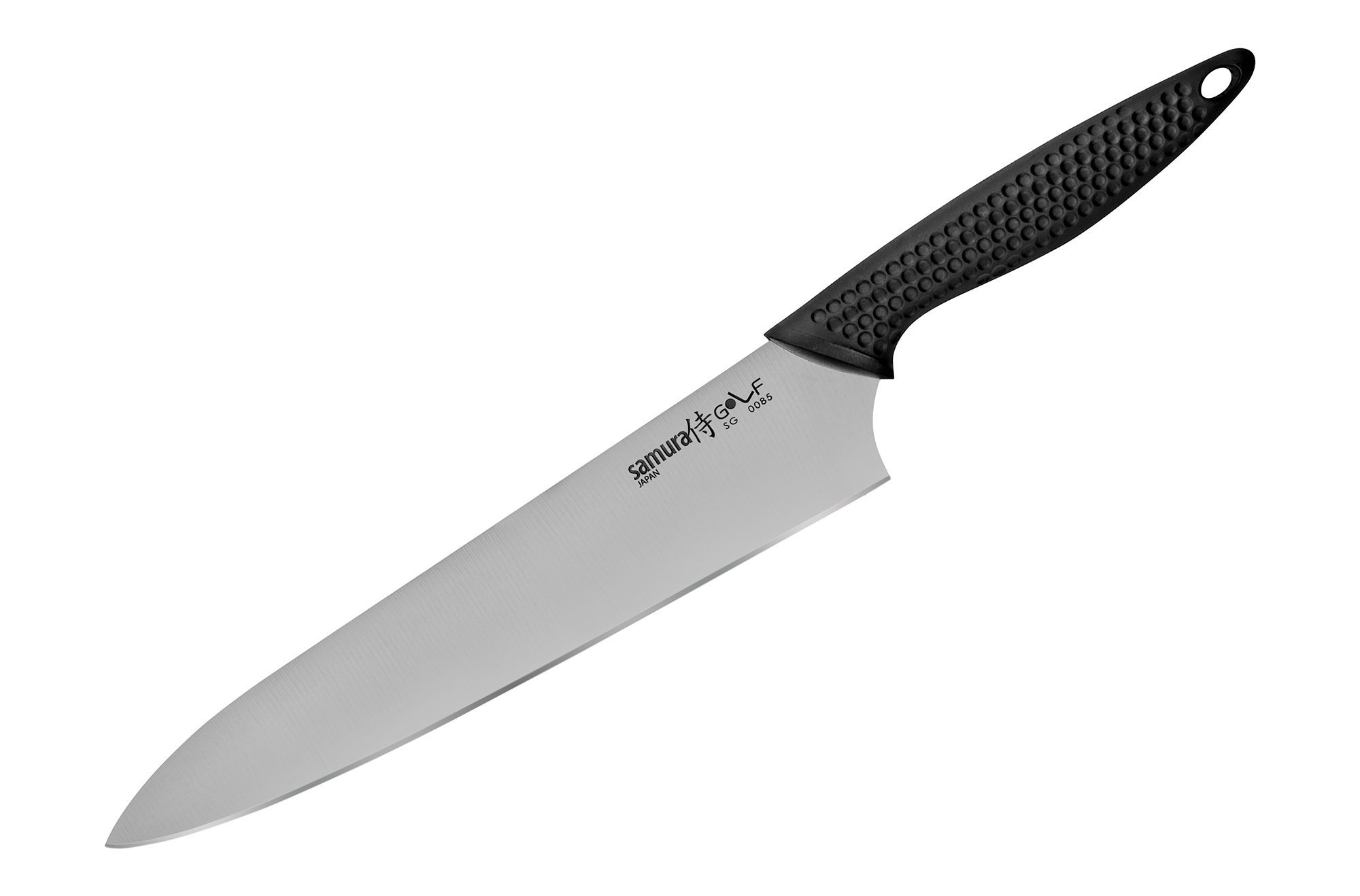 Нож Шеф Samura GOLF, SG-0085/K, сталь AUS-8, рукоять полипропилен, 221 мм, Samura, Стальные ножи Samura