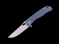 Фото Складной нож Dr.Tech W3898GBL, сталь D2, рукоять G10, синий