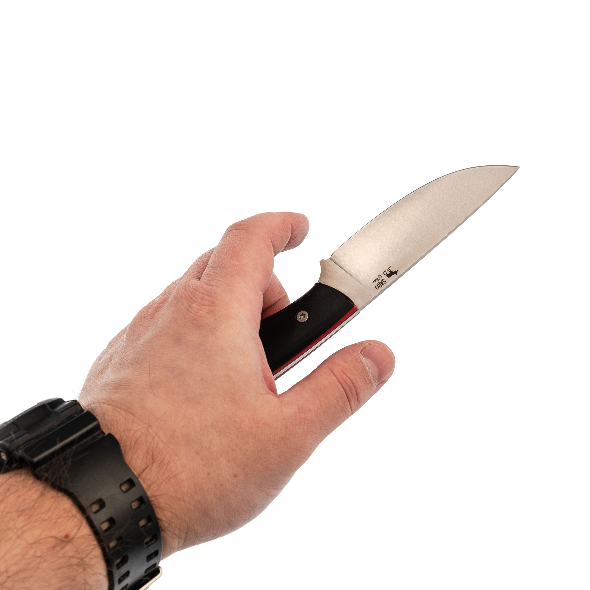 Нож Лис, сталь 65х13, рукоять G10 - фото 5