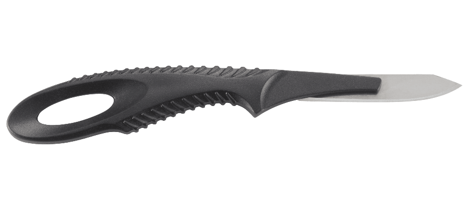 Нож с фиксированным клинком со сменными лезвиями CRKT P.D.K. (Precision Disposable Knife Kit) Black, сталь 420J2, рукоять пластик - фото 4