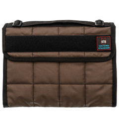 Фото Сумка для 8 фиксированных ножей с замком KTB, коричневая S