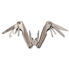 Фото Мультитул Traveler 9-в-1, TM008-2, рукоять нержавеющая сталь