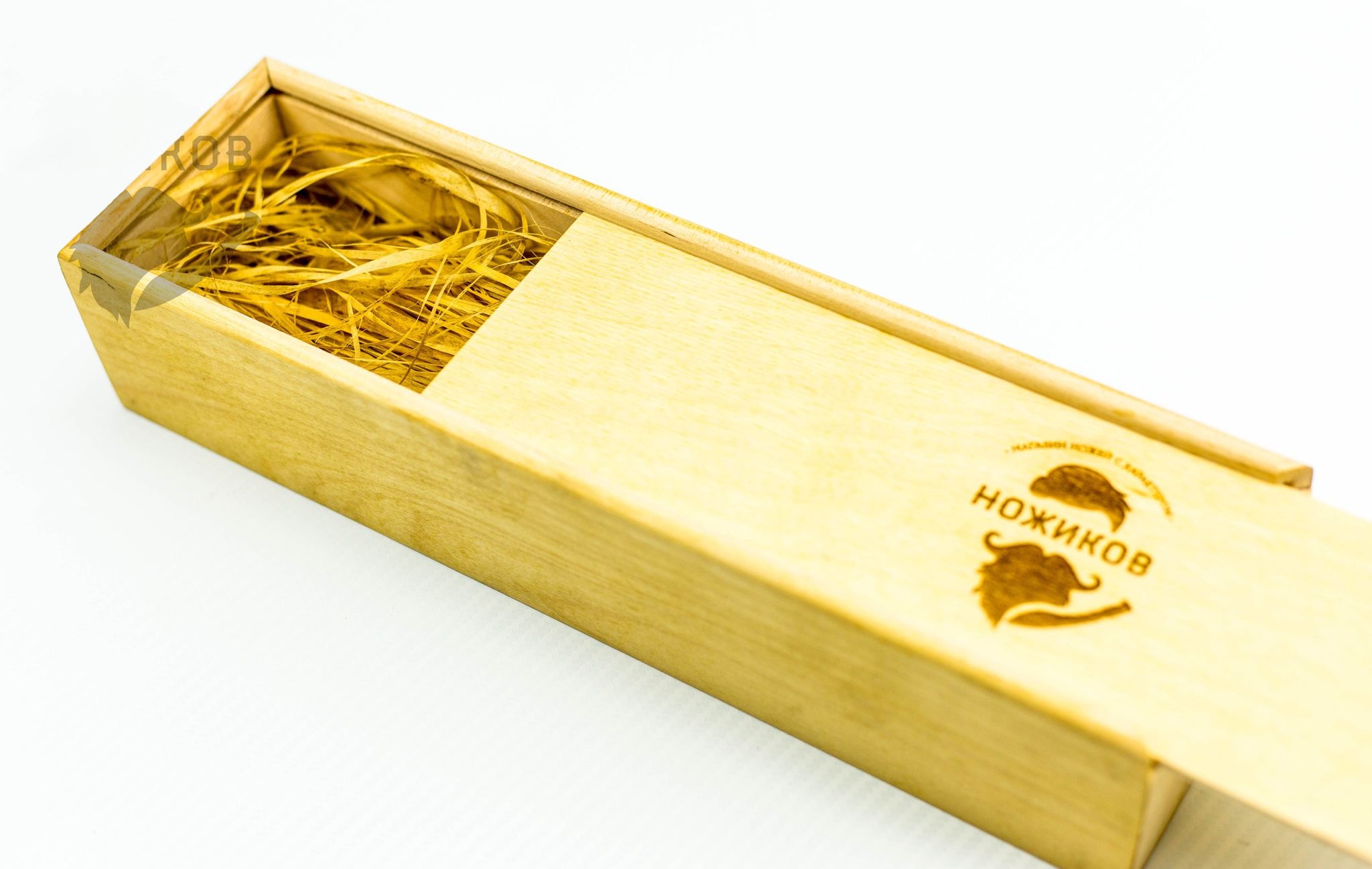 Подарочная коробка для ножей, береза от Ножиков