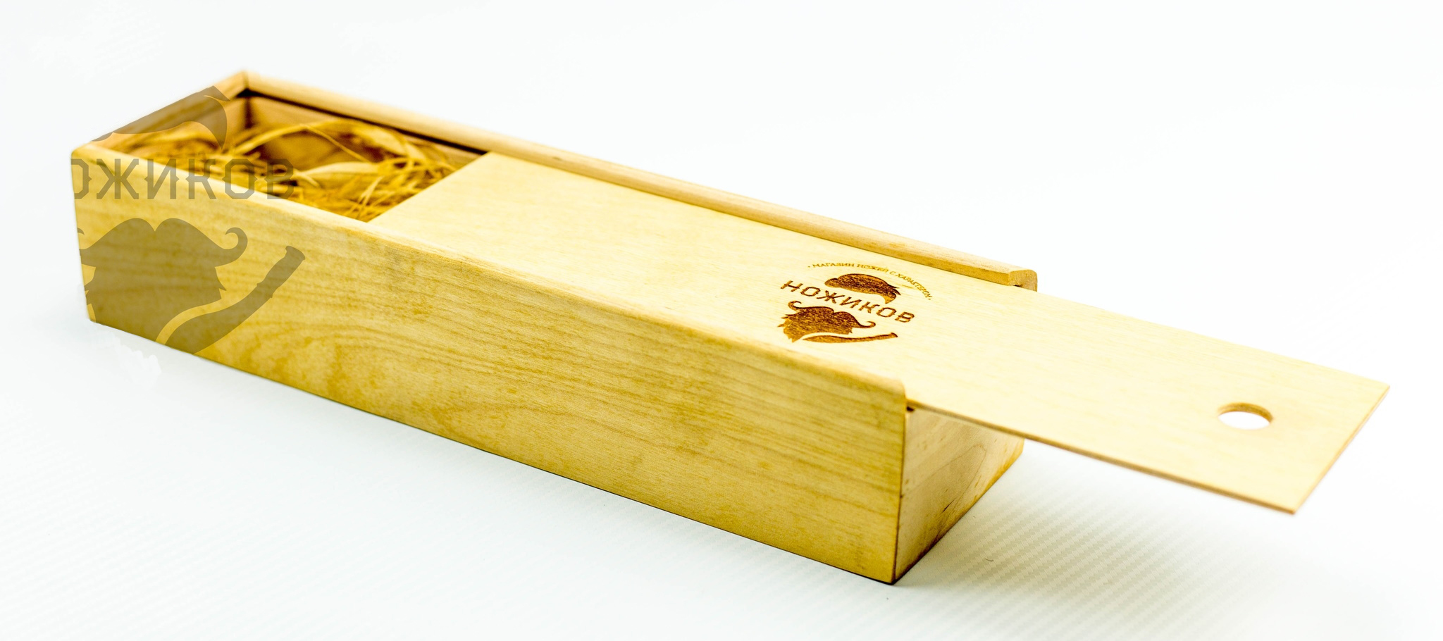 Подарочная коробка для ножей, береза - фото 4
