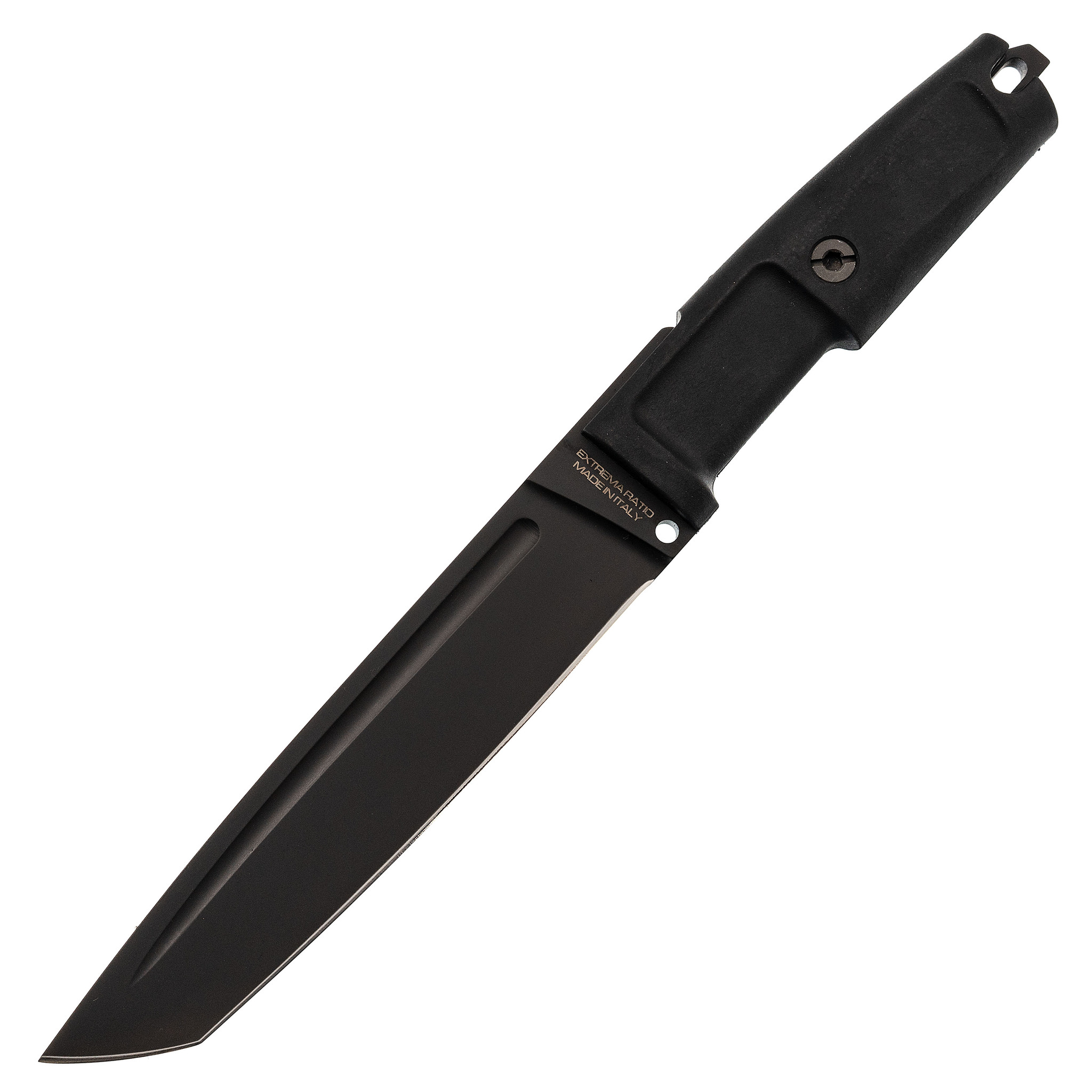 Нож с фиксированным клинком Extrema Ratio T4000 S Black, сталь Bhler N690, рукоять пластик - фото 1