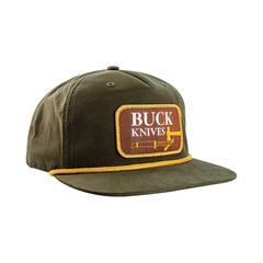 Фото Бейсболка Buck Vintage Logo, зеленая
