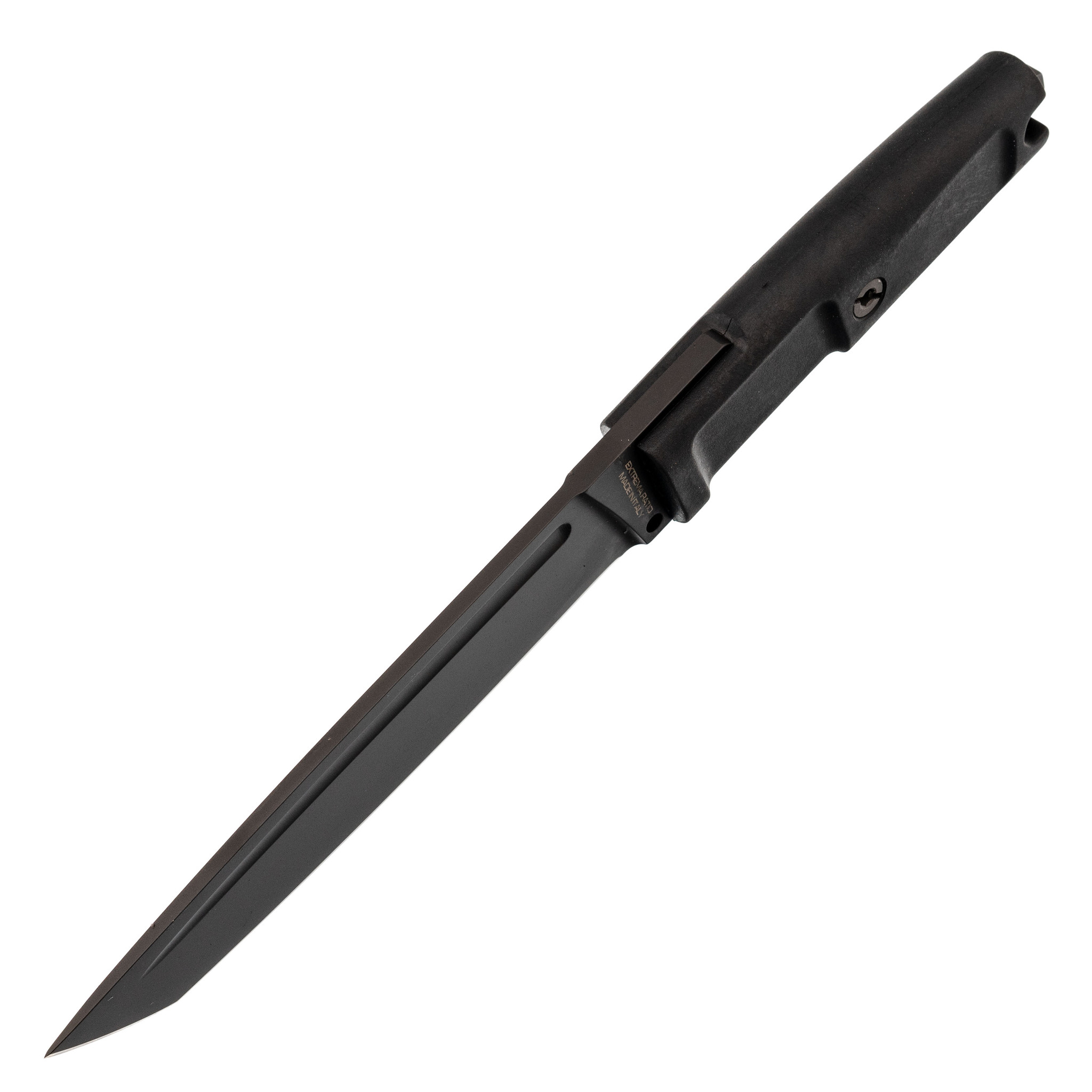 Нож с фиксированным клинком Extrema Ratio T4000 S Black, сталь Bhler N690, рукоять пластик - фото 2
