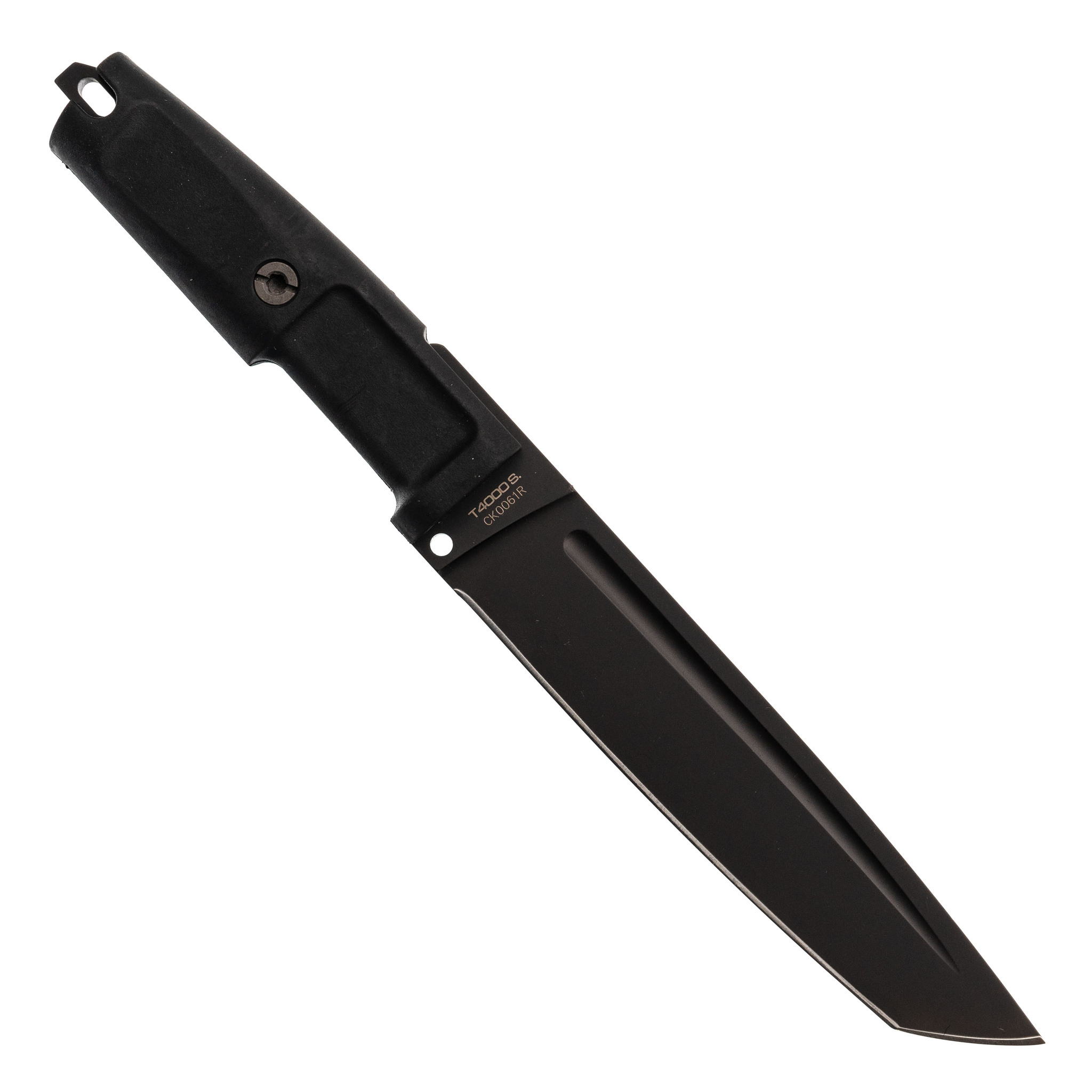 Нож с фиксированным клинком Extrema Ratio T4000 S Black, сталь Bhler N690, рукоять пластик - фото 3