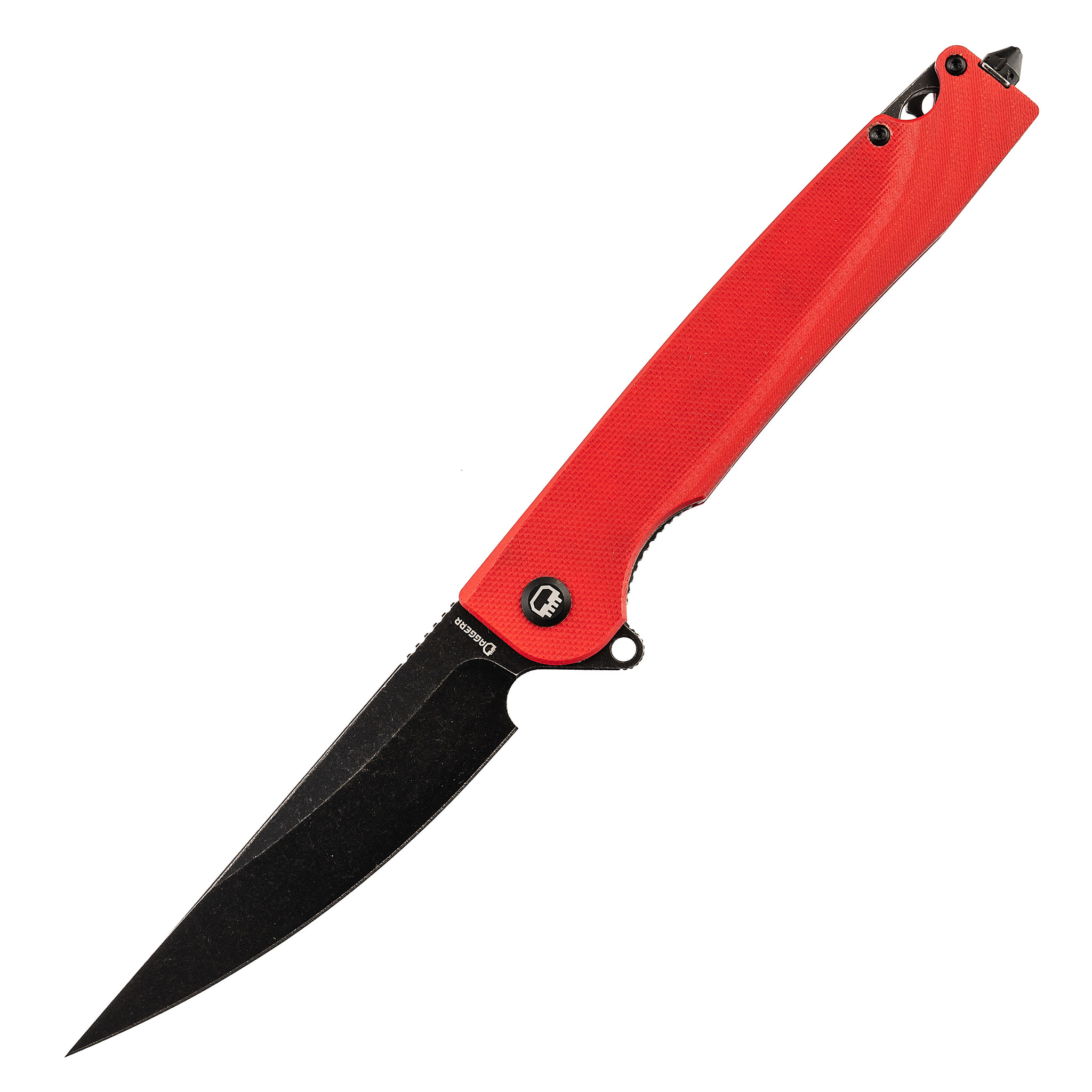 фото Складной нож daggerr kwaiggerr bw, сталь d2, рукоять red g10