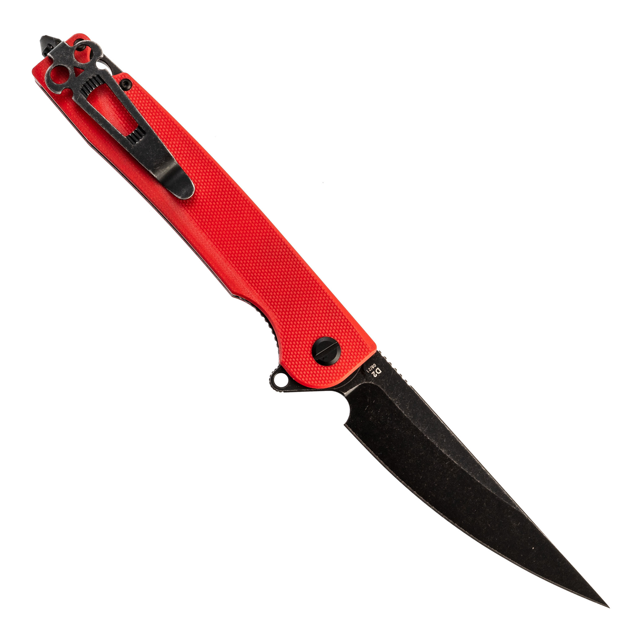 Складной нож Daggerr Kwaiggerr BW, сталь D2, рукоять Red G10 от Ножиков