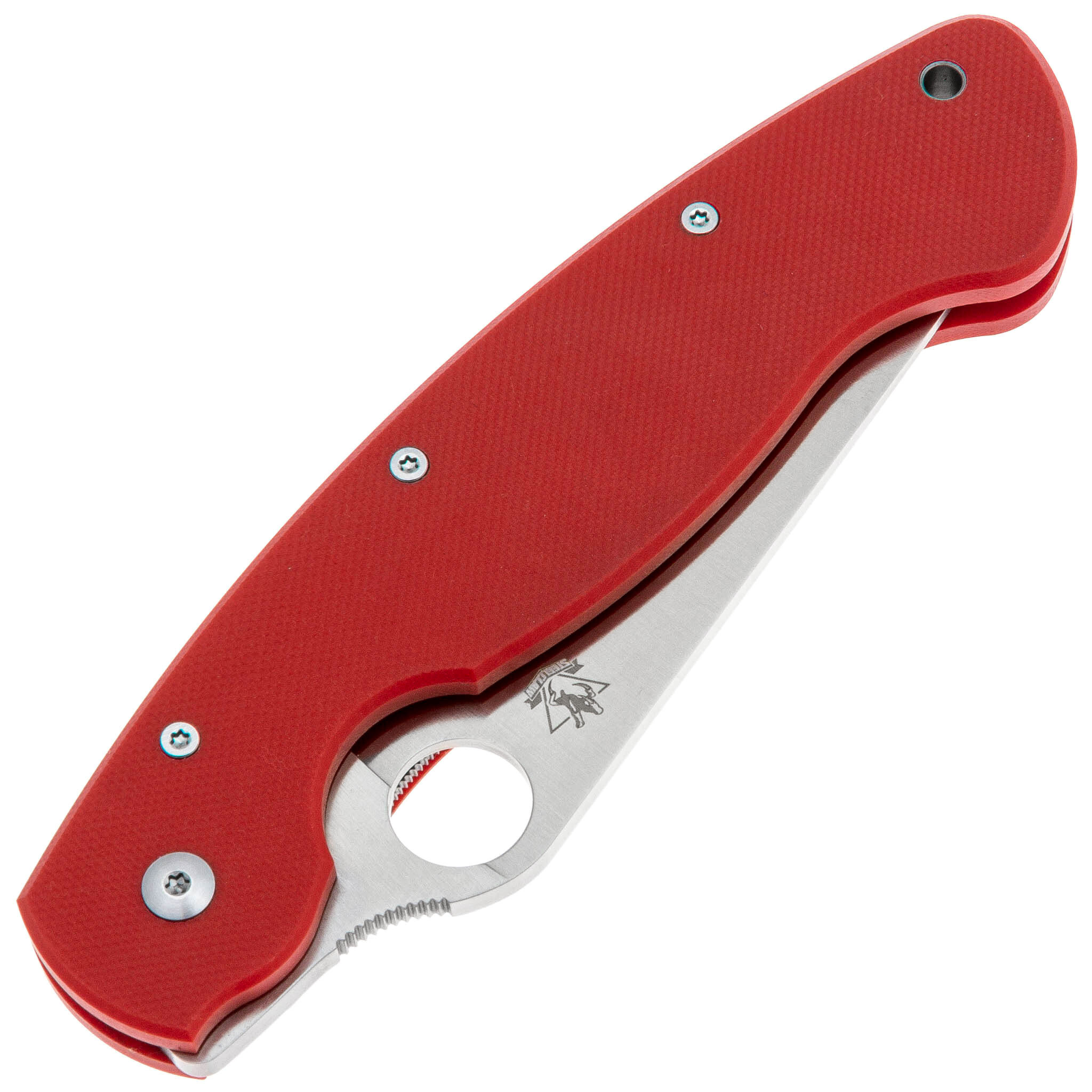 Складной нож Steelclaw Боец-4, сталь D2, рукоять G10, красный - фото 2