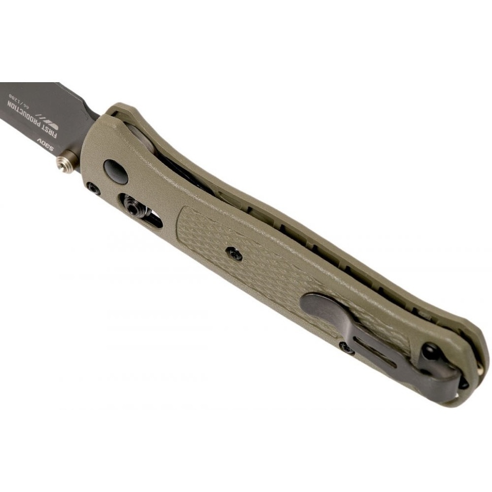 фото Нож складной bugout 535gry-1, сталь s30v, рукоять пластик benchmade