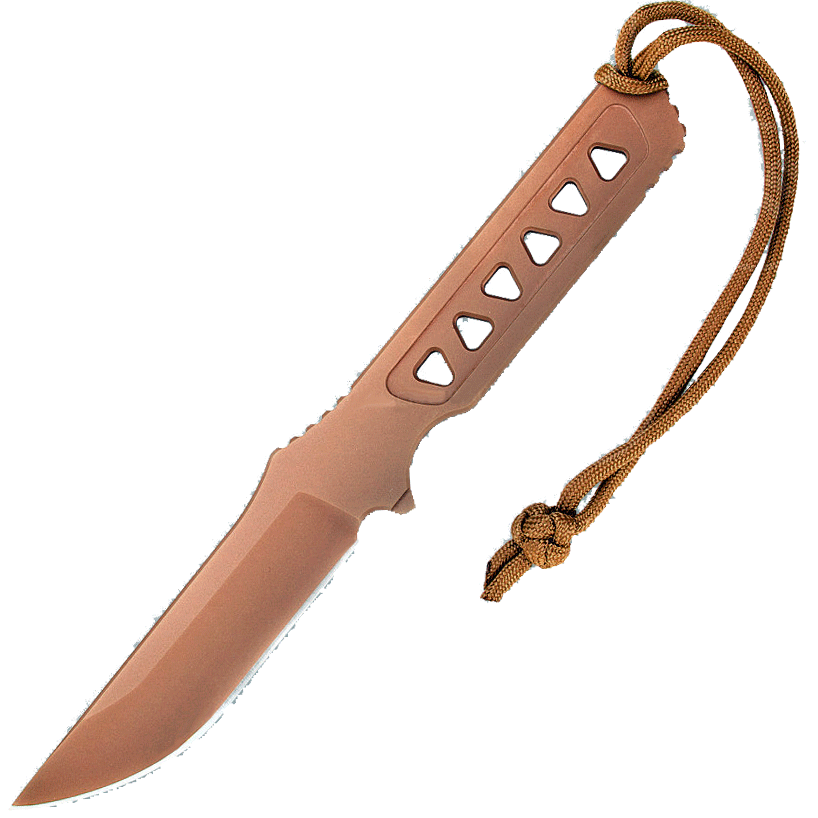 фото Нож скрытого ношения с фиксированным клинком spartan blades formido, клинок пустынный, сталь cpm-s35vn, цельнометаллический