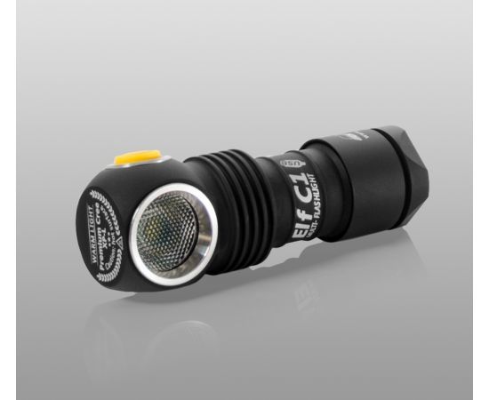 Мультифонарь светодиодный Armytek Elf C1 Micro-USB+18350, 980 лм, теплый свет - фото 2