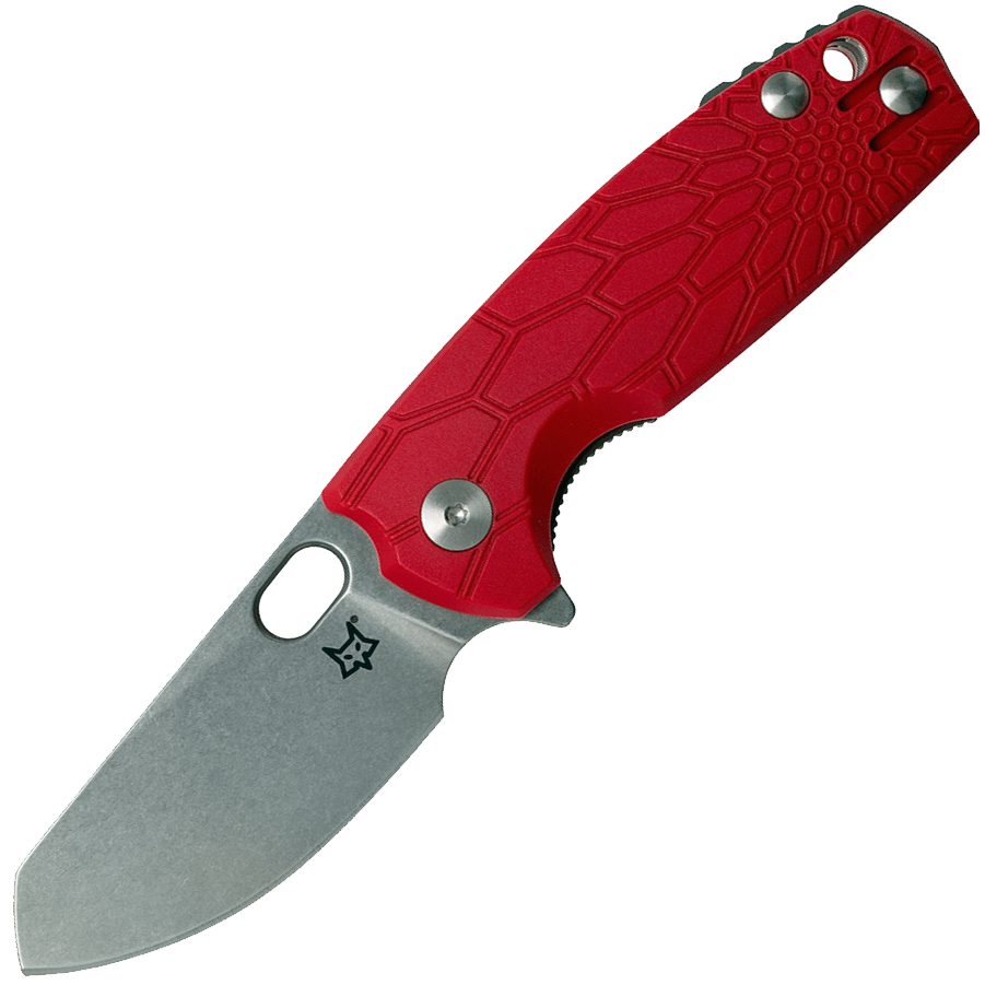 Складной нож Fox Baby Core, сталь N690, рукоять пластик FRN красный - фото 1