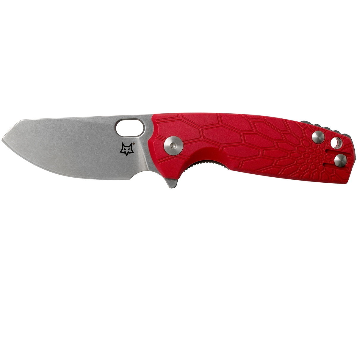 Складной нож Fox Baby Core, сталь N690, рукоять пластик FRN красный - фото 2