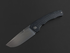 Фото Cкладной нож TuoTown Megeb-B, сталь T10S, рукоять G10/Carbon Fiber