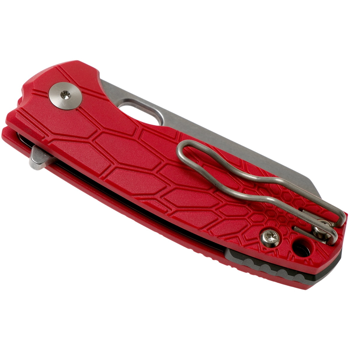 Складной нож Fox Baby Core, сталь N690, рукоять пластик FRN красный - фото 5