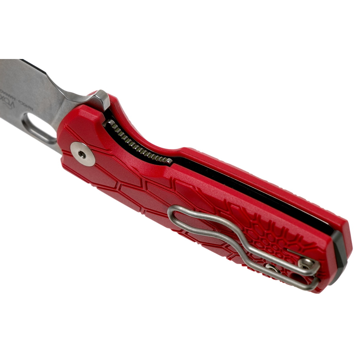 Складной нож Fox Baby Core, сталь N690, рукоять пластик FRN красный - фото 6