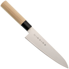 Фото Кухонный Шеф нож Tojiro ZEN FD-563, сталь VG-10, рукоять дерево