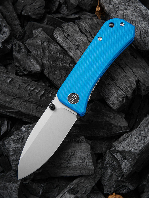 Складной нож WE Knife Bunter blue, S35VN