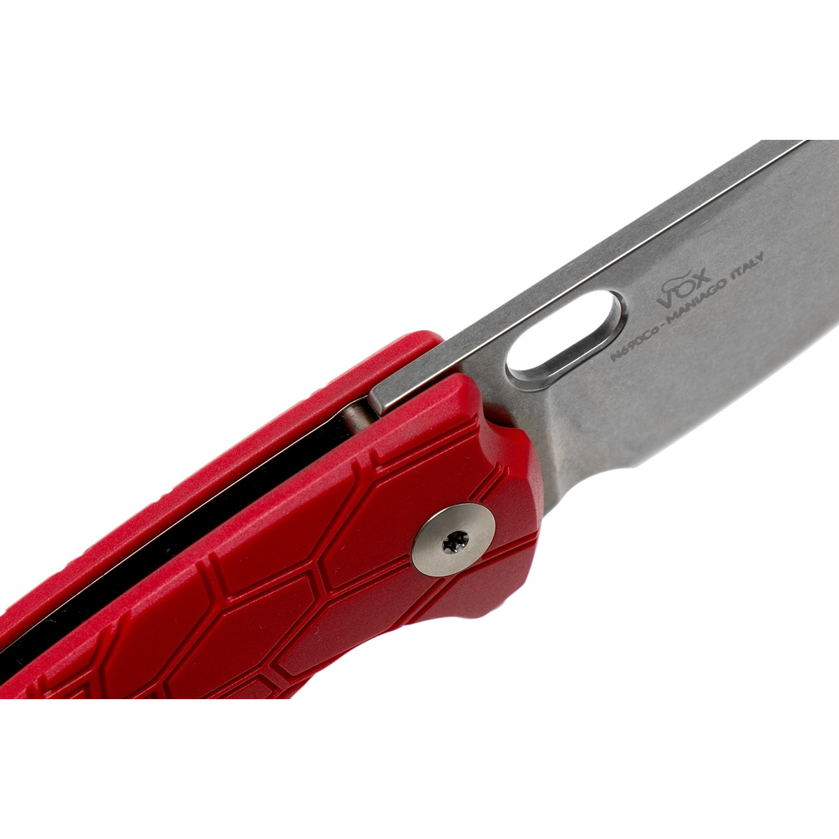 Складной нож Fox Baby Core, сталь N690, рукоять пластик FRN красный - фото 7