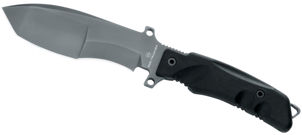 фото Нож с фиксированным клинком tracker, сталь n690, форпрен fox