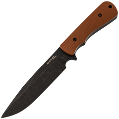 Фото Походный нож Special Knives Sheriff, сталь AUS-10, рукоять G10, коричневый