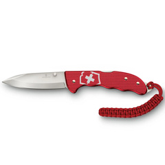 Фото Складной нож Victorinox Evoke Alox, сталь 1.4116, рукоять алюминий, красный