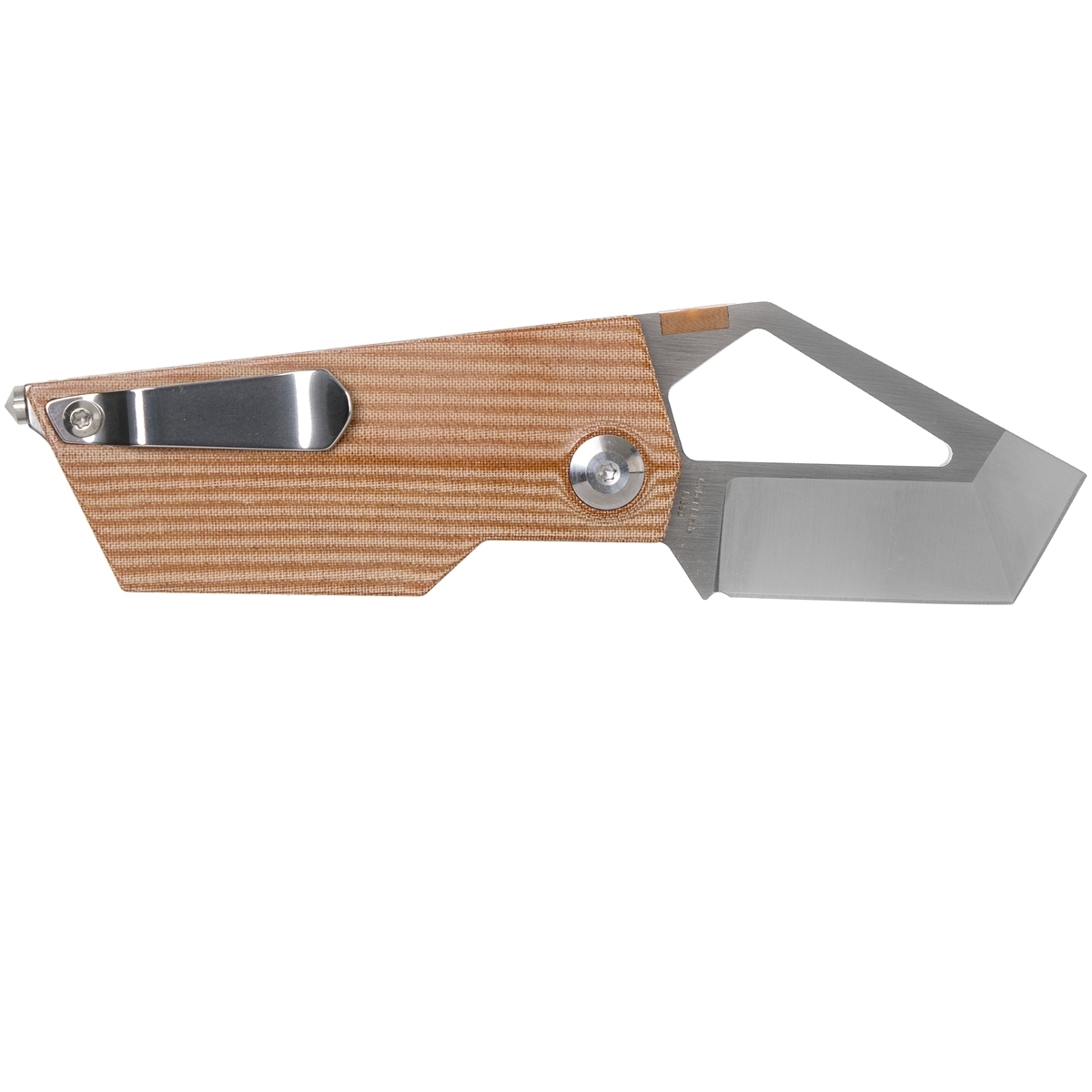 Складной нож Kizer CyberBlade, сталь M390, рукоять Micarta - фото 3