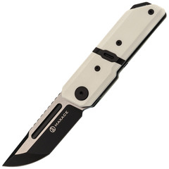 Фото Складной нож Maxace Capsule-2, сталь 10CR15COMOV, рукоять G10, белый