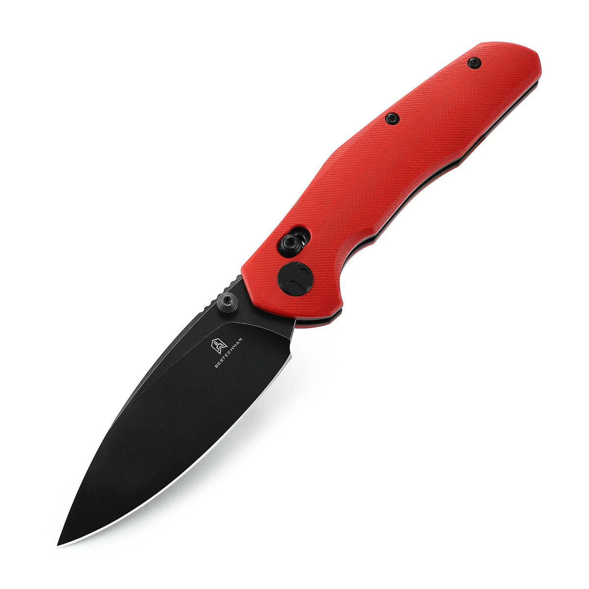 Складной нож Bestech Ronan, сталь 14C28N, рукоять G10, красный