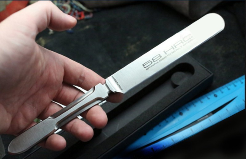 Столовый нож Extrema Ratio Sheffield Type, сталь Bhler N690, цельнометаллический